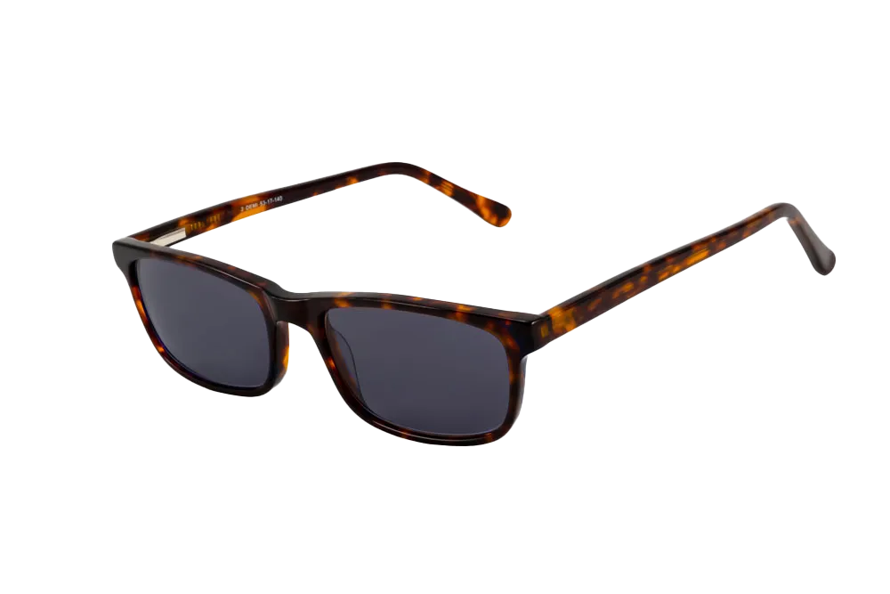 Tortoise Shell Sunglasses Readers (Grey)