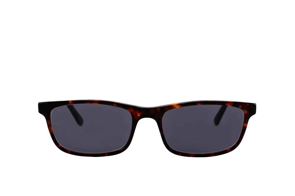 Tortoise Shell Sunglasses Readers (Grey)