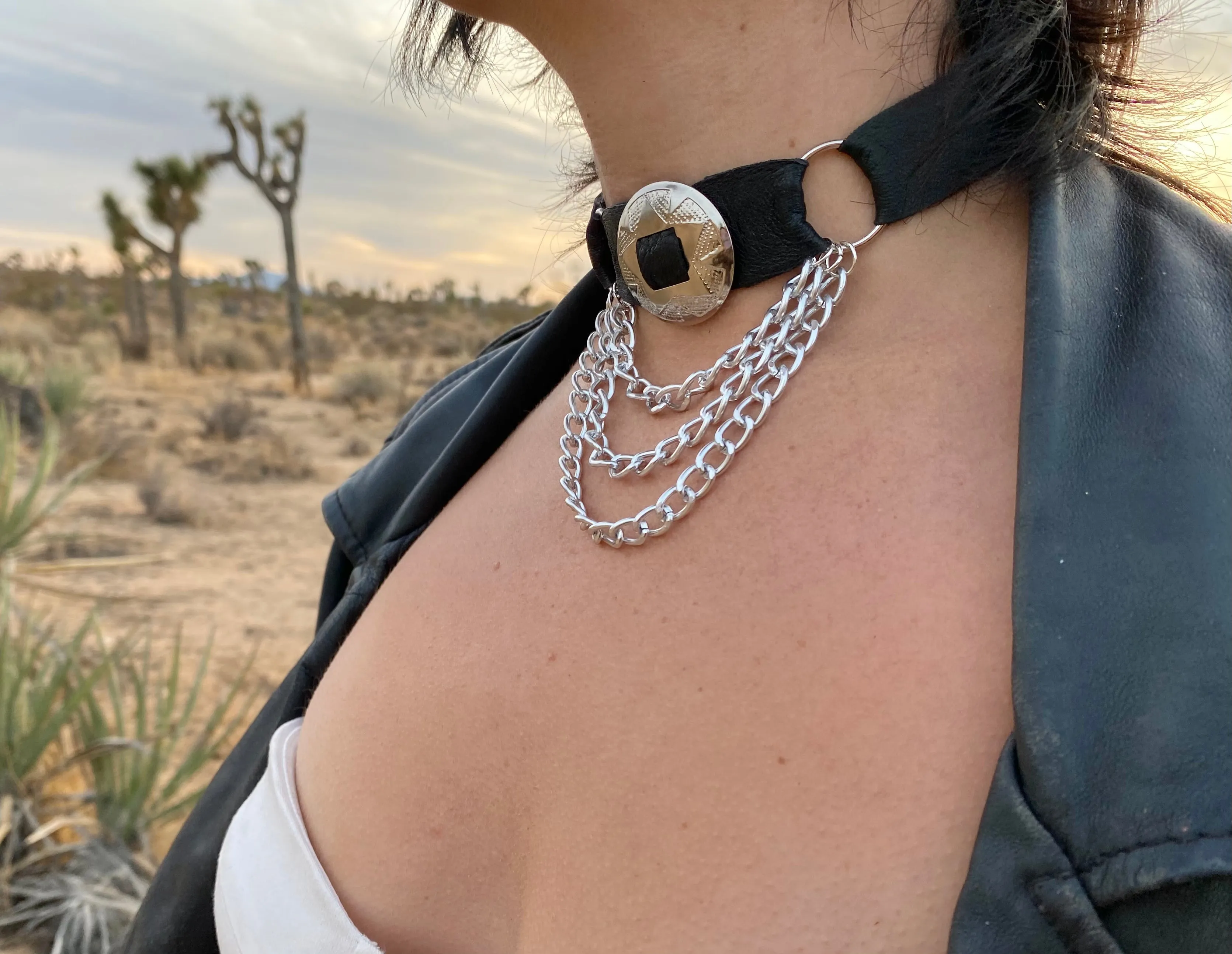 Triple Chain Choker