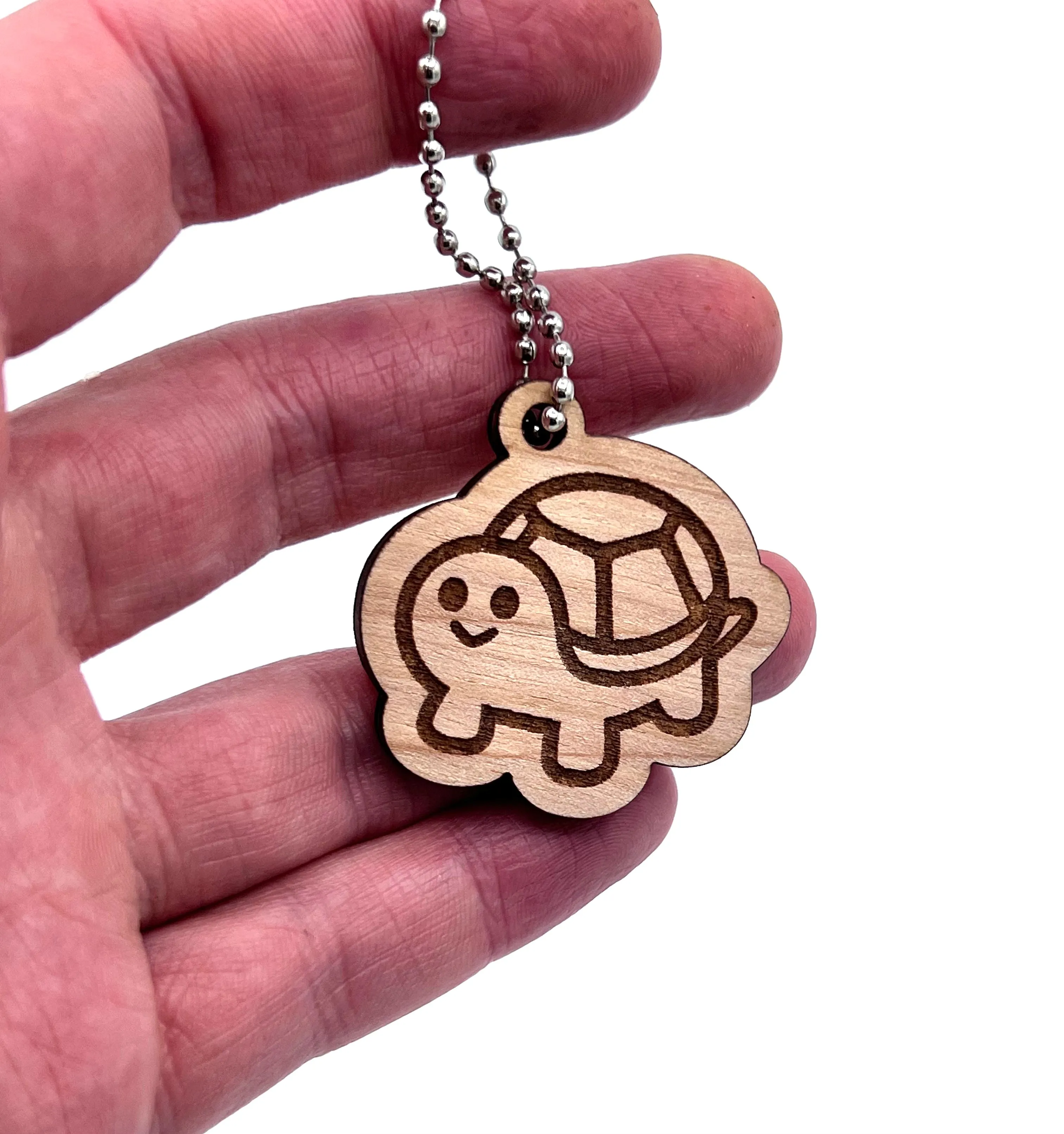 Turtle Emoji Keychain