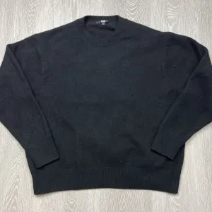 Uniqlo Womens Black 100% Wool Jumper Size XL
