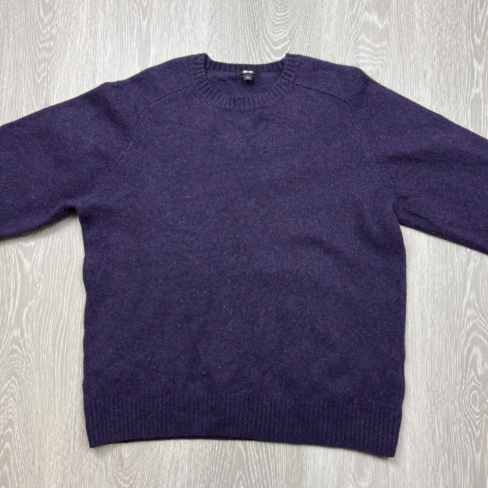 Uniqlo Womens Wool Purple Sweater Size Large