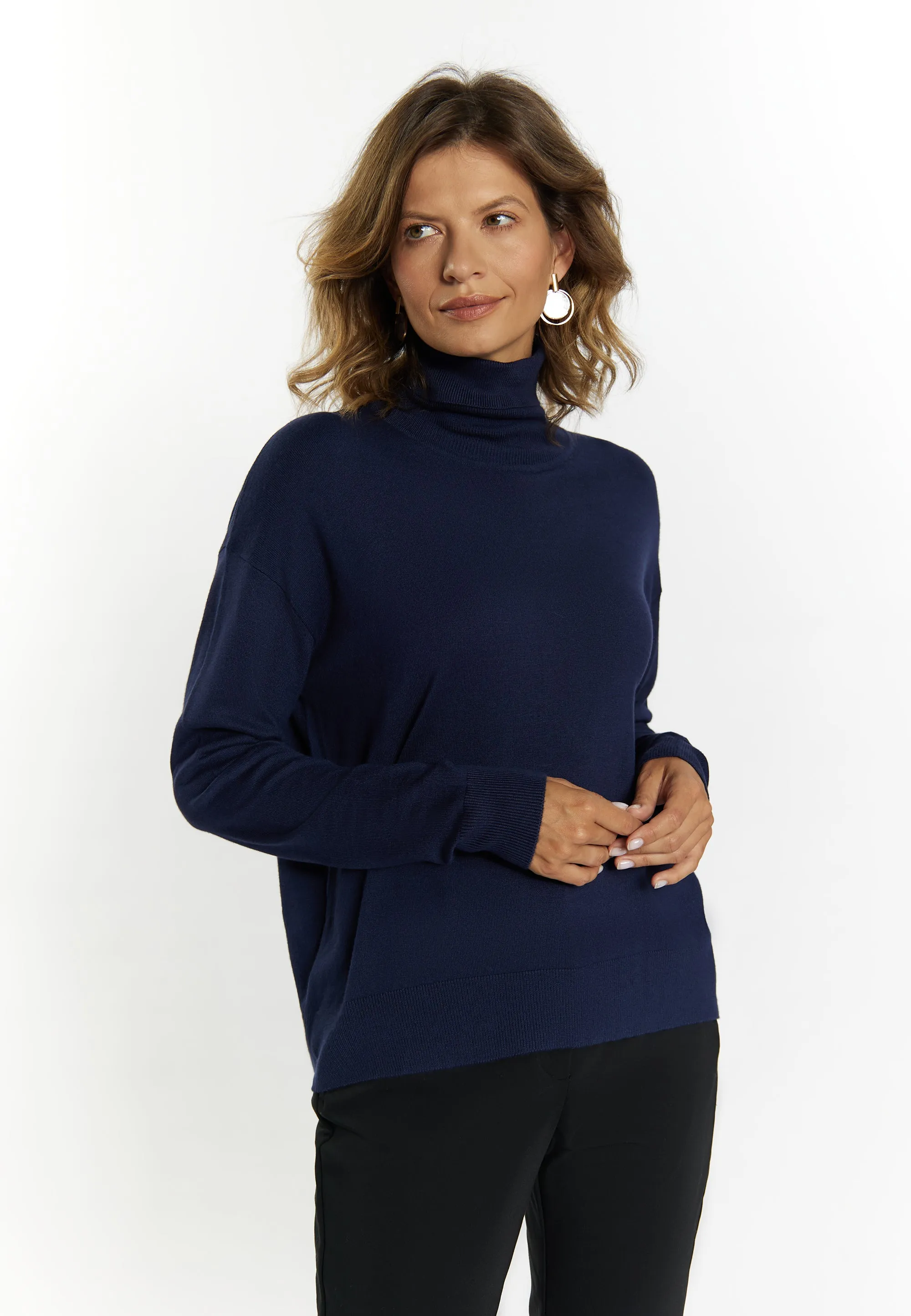 usha BLACK LABEL Women's Knitted Sweater