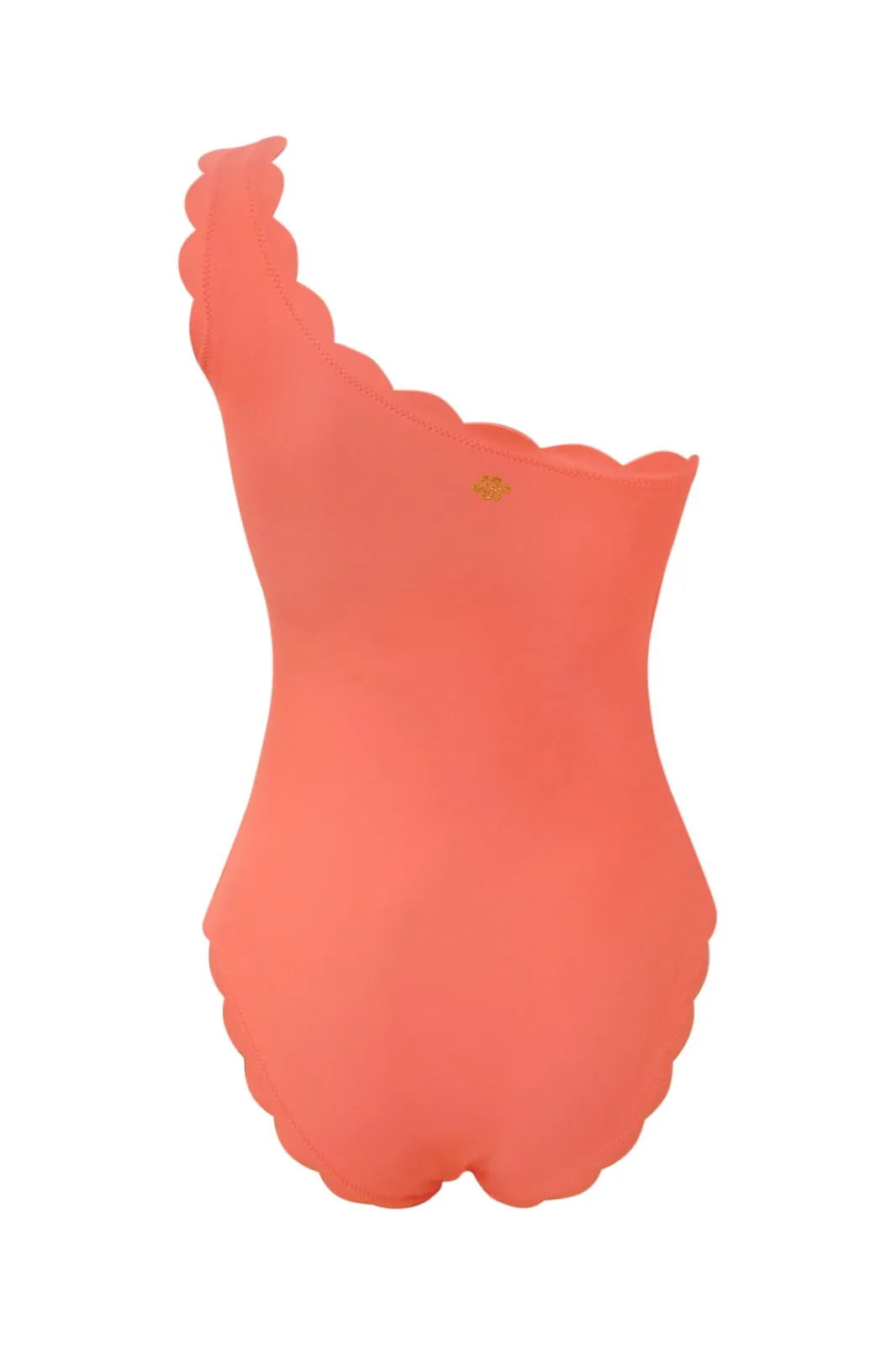 Venus Coral Over One Shoulder Onepiece
