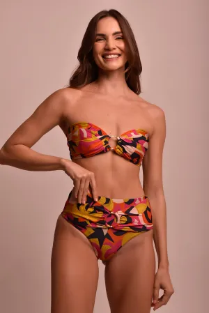 Versatile Bandeau Tropical Top - Elegant & Exclusive