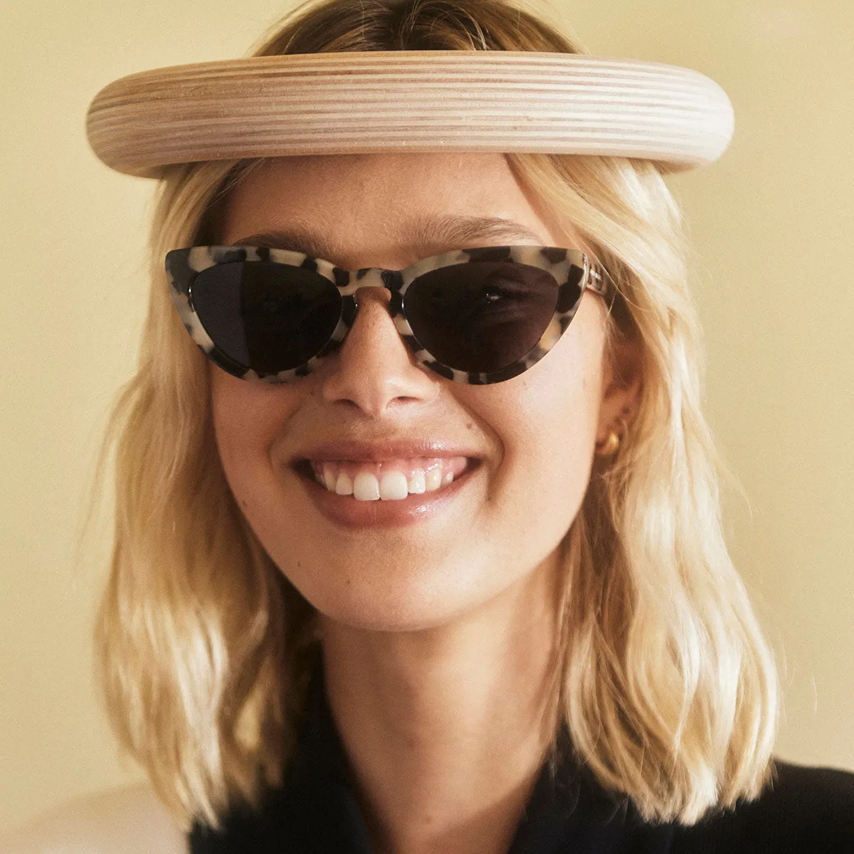 Villain Sunglasses - White Tort