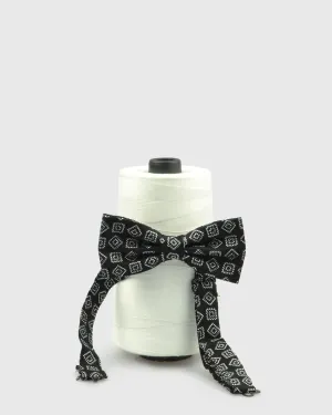 VINCENT & FRANKS SS21-17 BLACK CHECK BOW