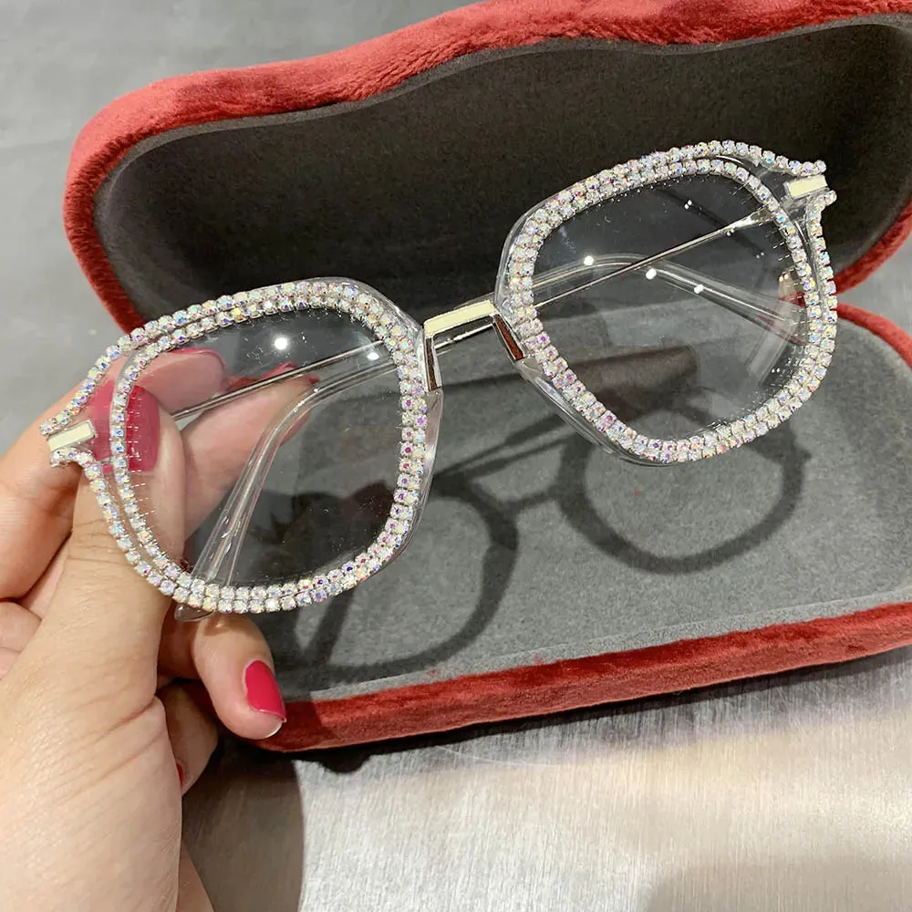 Vintage clear lens glasses