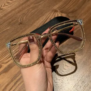 Vintage clear lens glasses