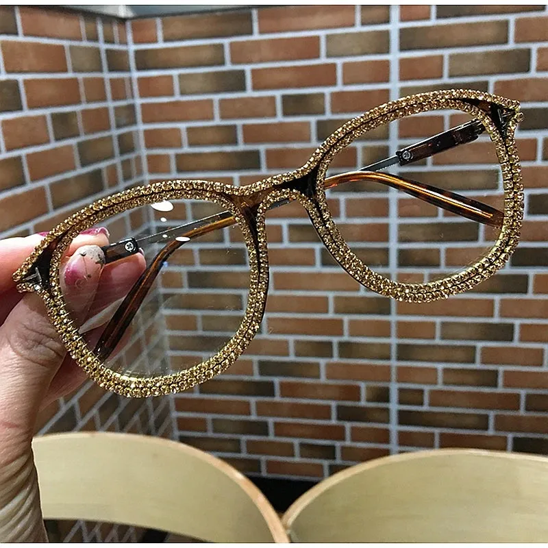 Vintage clear lens glasses