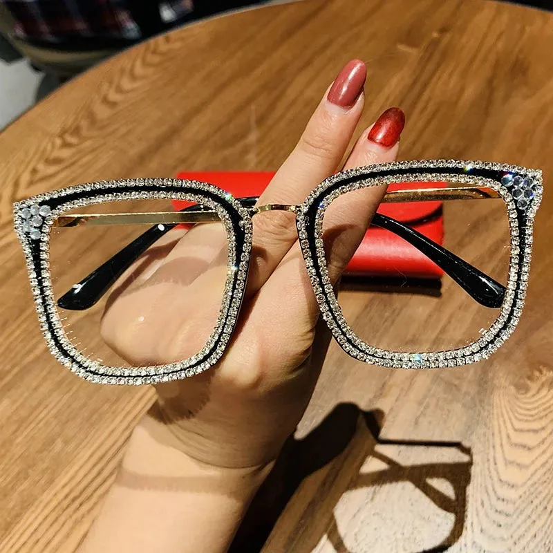 Vintage clear lens glasses