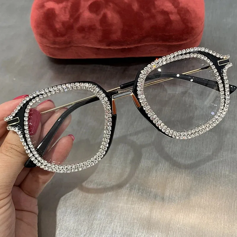 Vintage clear lens glasses