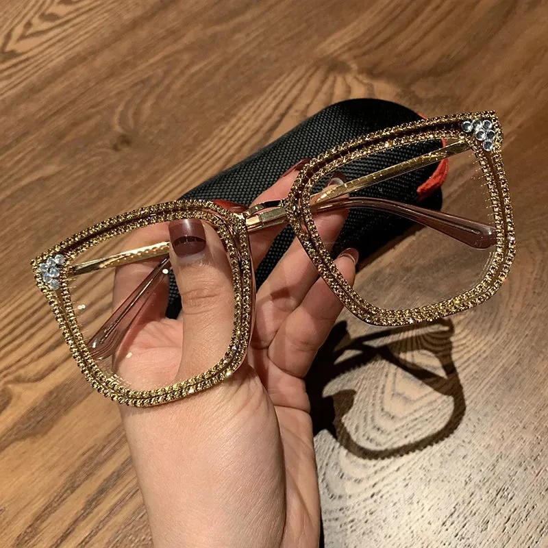 Vintage clear lens glasses