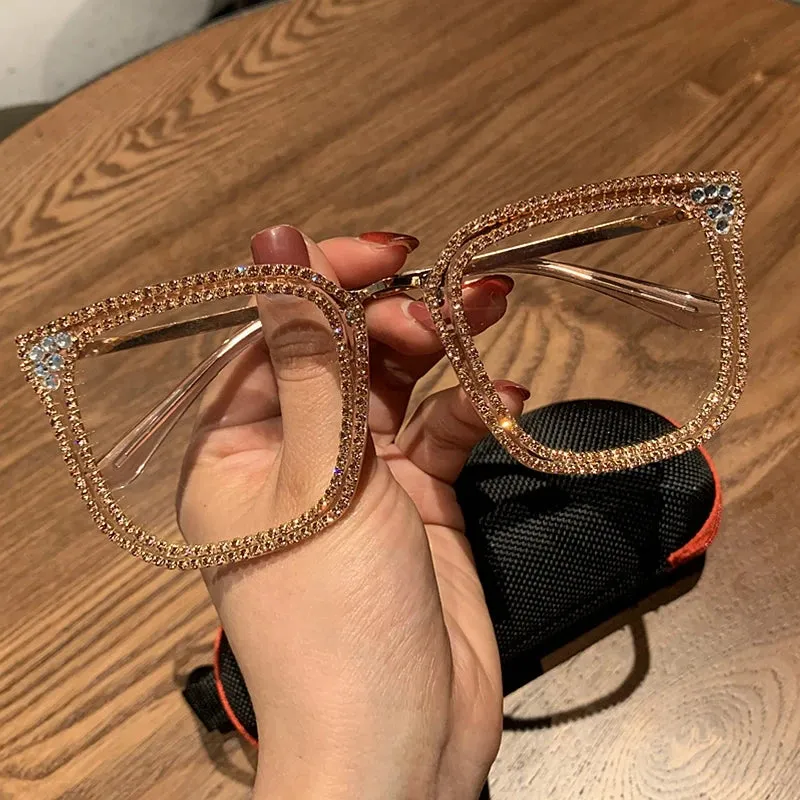 Vintage clear lens glasses