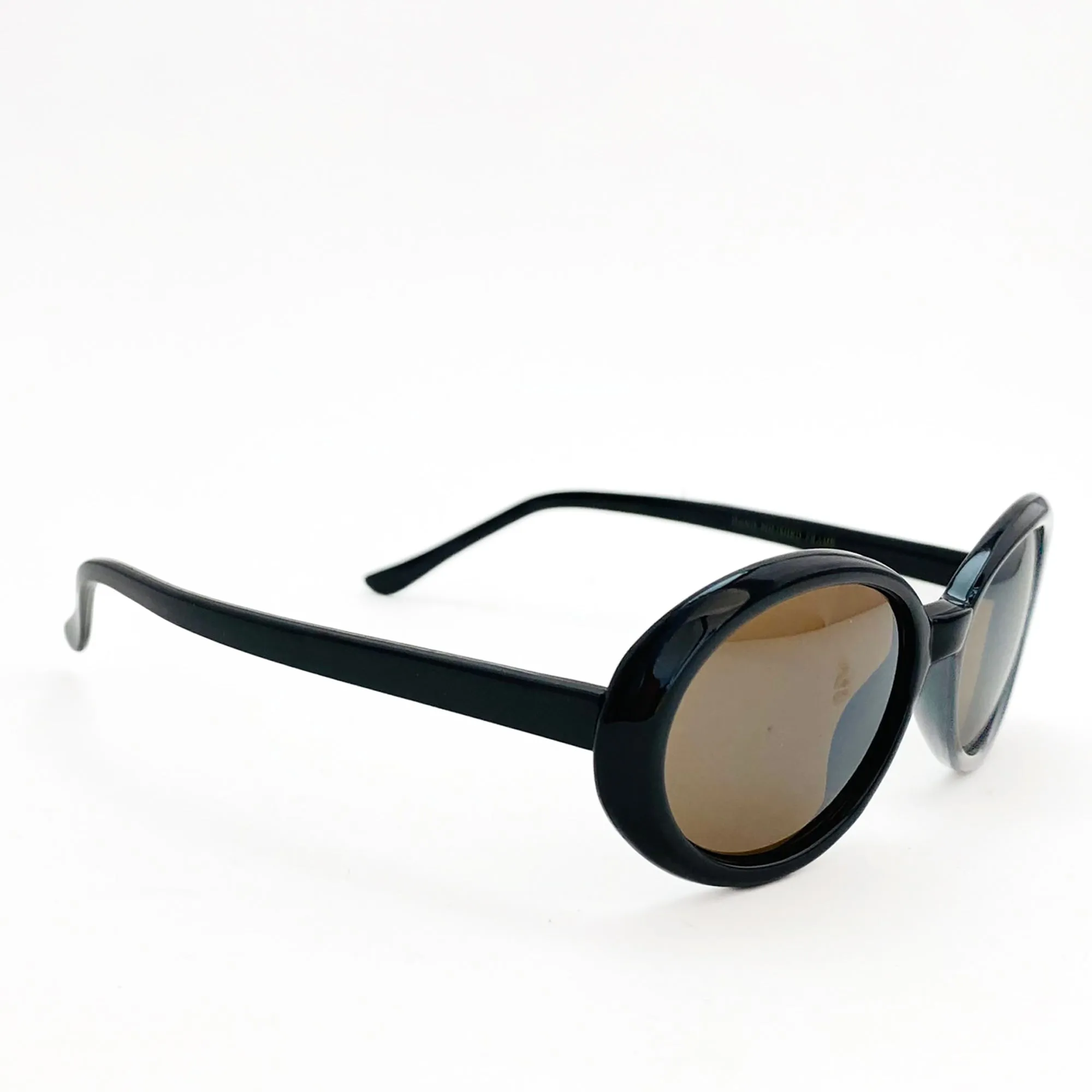 Vintage Standard Size Hermosa Original Sunglasses - Black/Brown