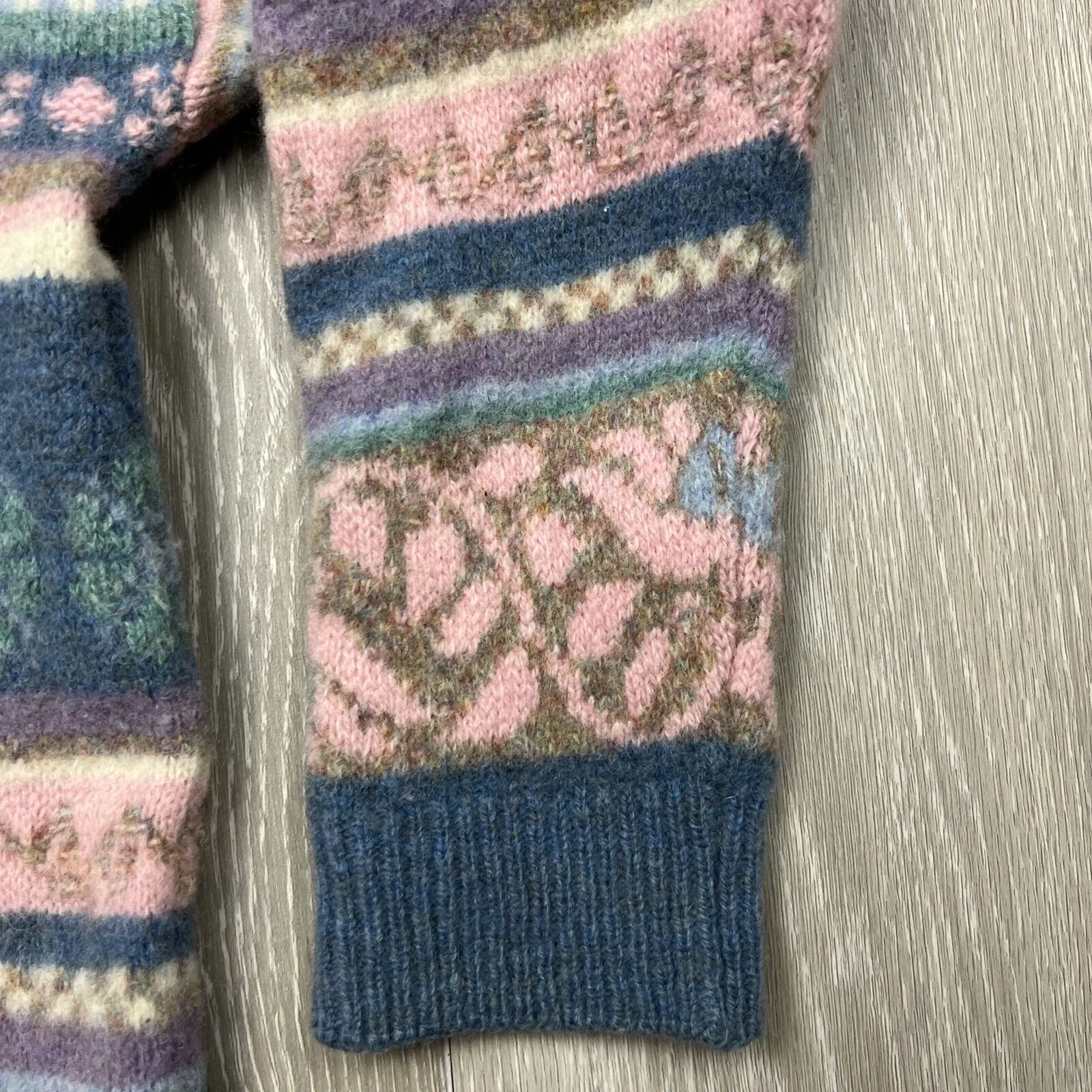 Vintage Zie Zae Vintage Wool Pullover Sweater Size Small