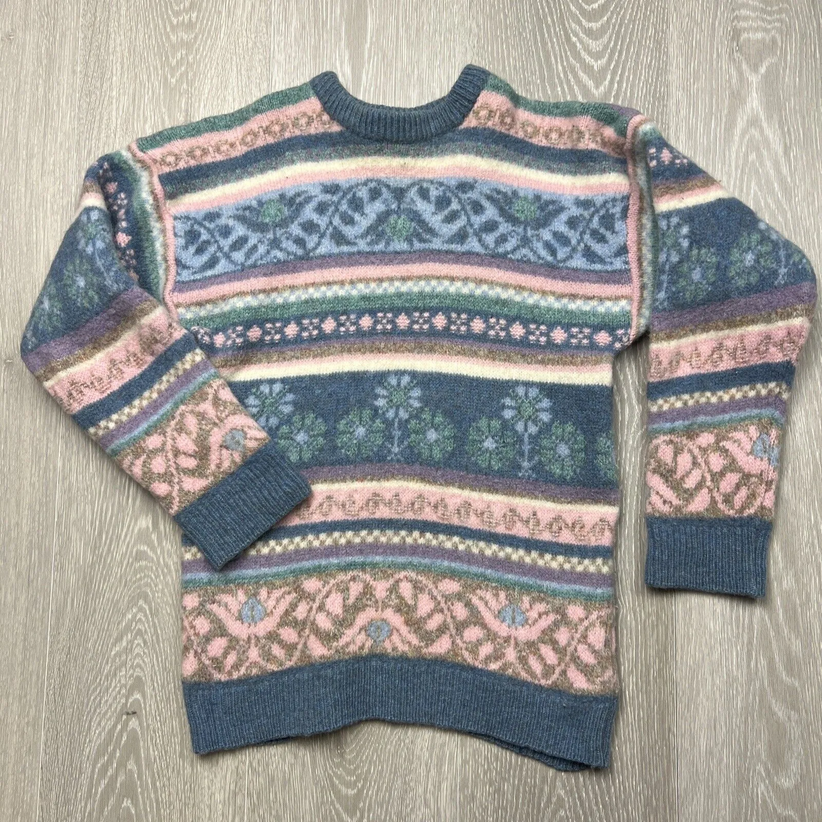 Vintage Zie Zae Vintage Wool Pullover Sweater Size Small