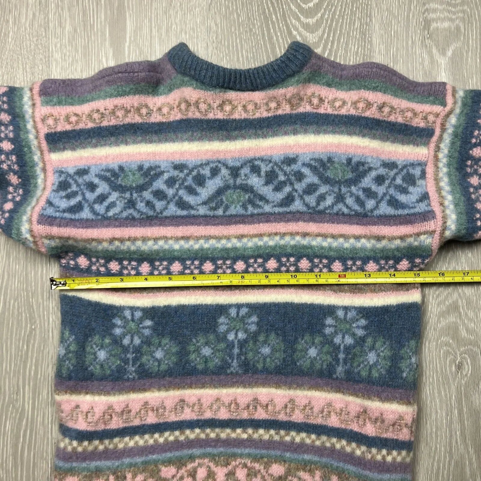 Vintage Zie Zae Vintage Wool Pullover Sweater Size Small