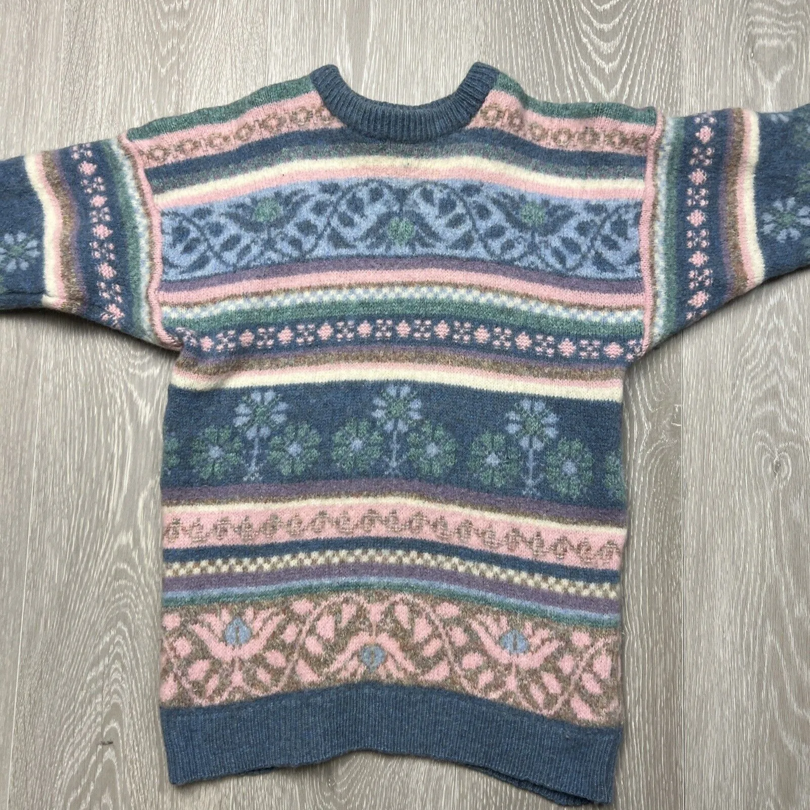 Vintage Zie Zae Vintage Wool Pullover Sweater Size Small