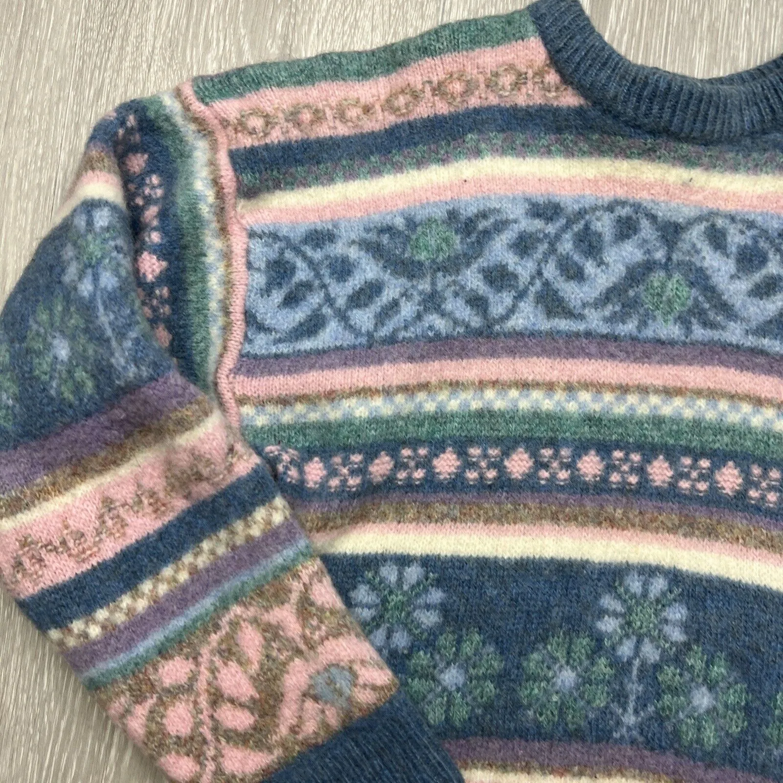 Vintage Zie Zae Vintage Wool Pullover Sweater Size Small