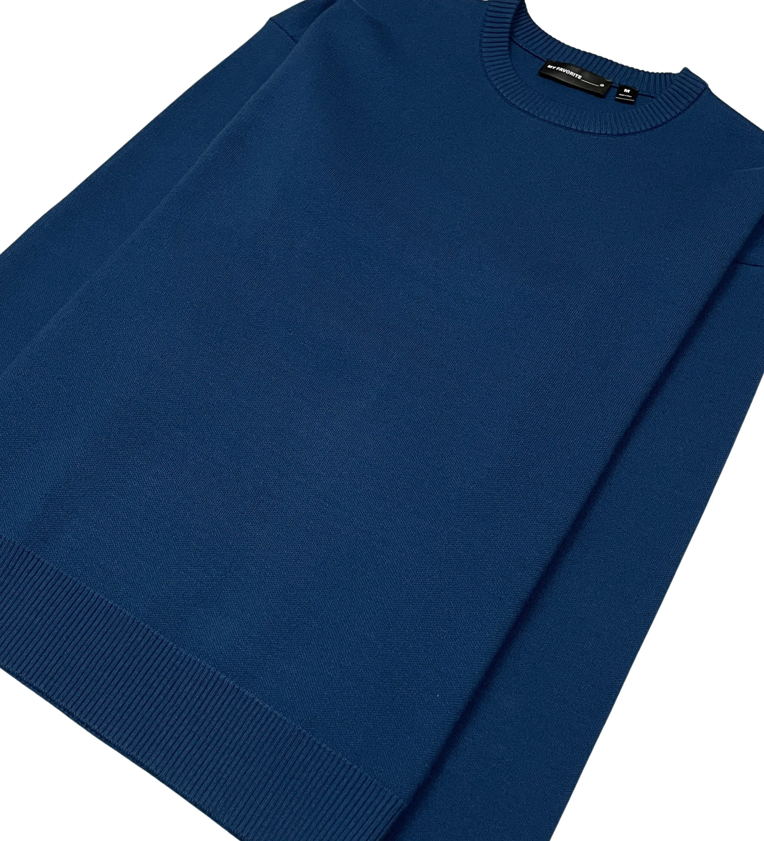 Viscos poly double knit sweater