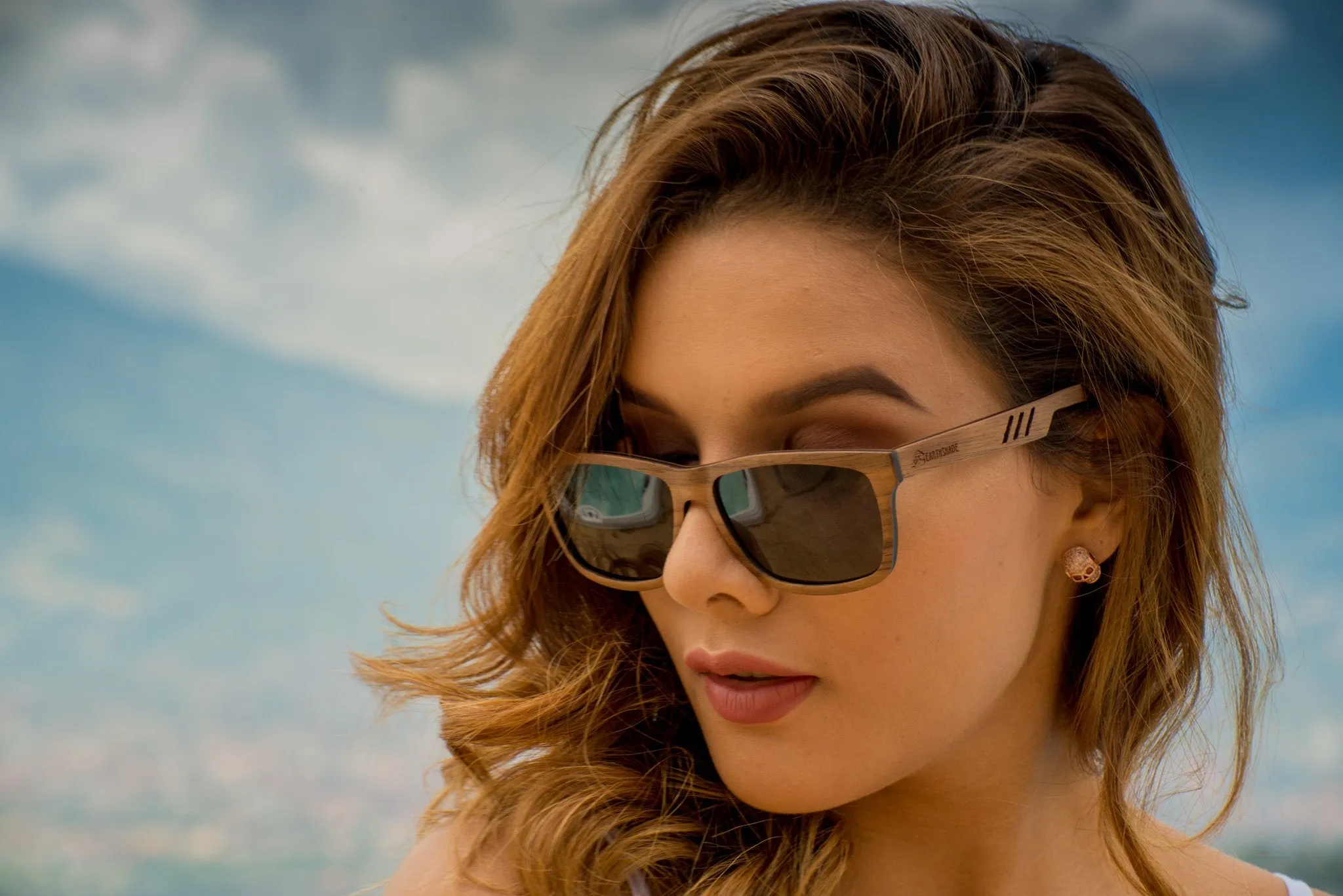 Walnut Polarized Wood Sunglasses - Terra