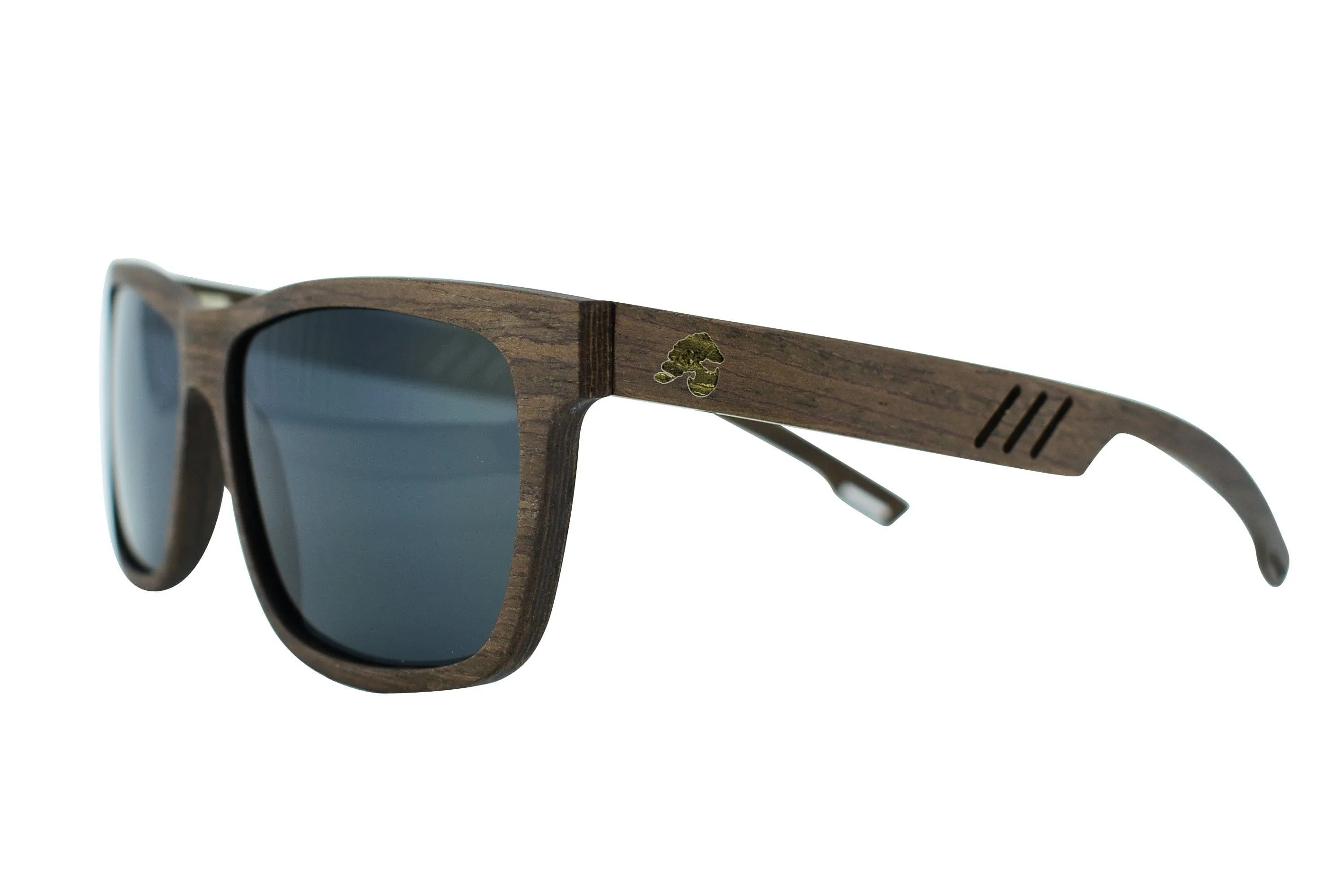 Walnut Polarized Wood Sunglasses - Terra