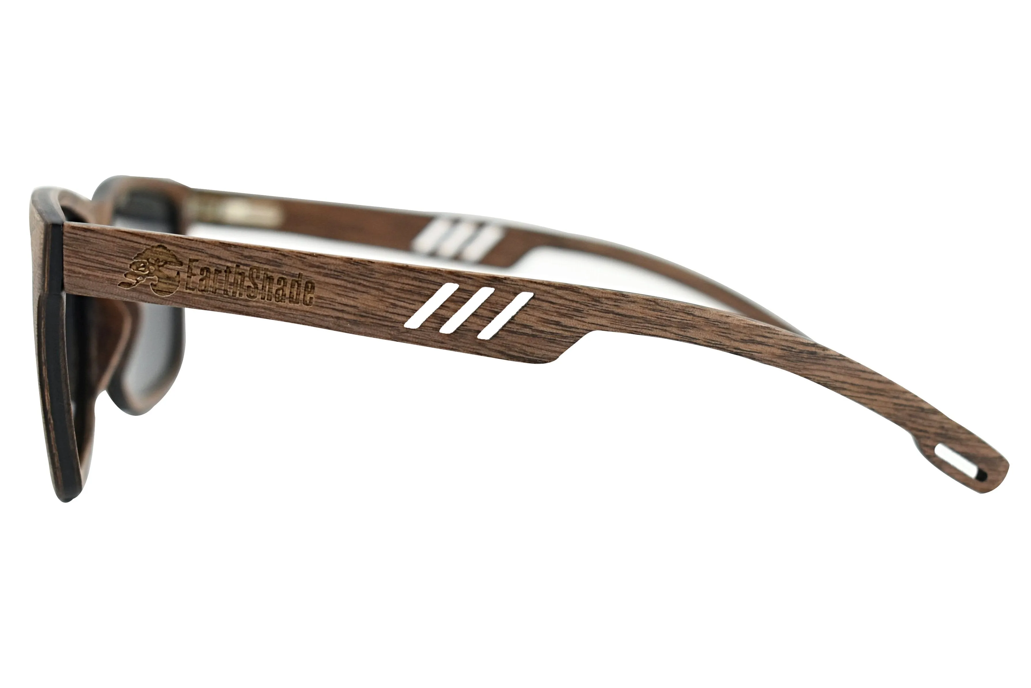 Walnut Polarized Wood Sunglasses - Terra