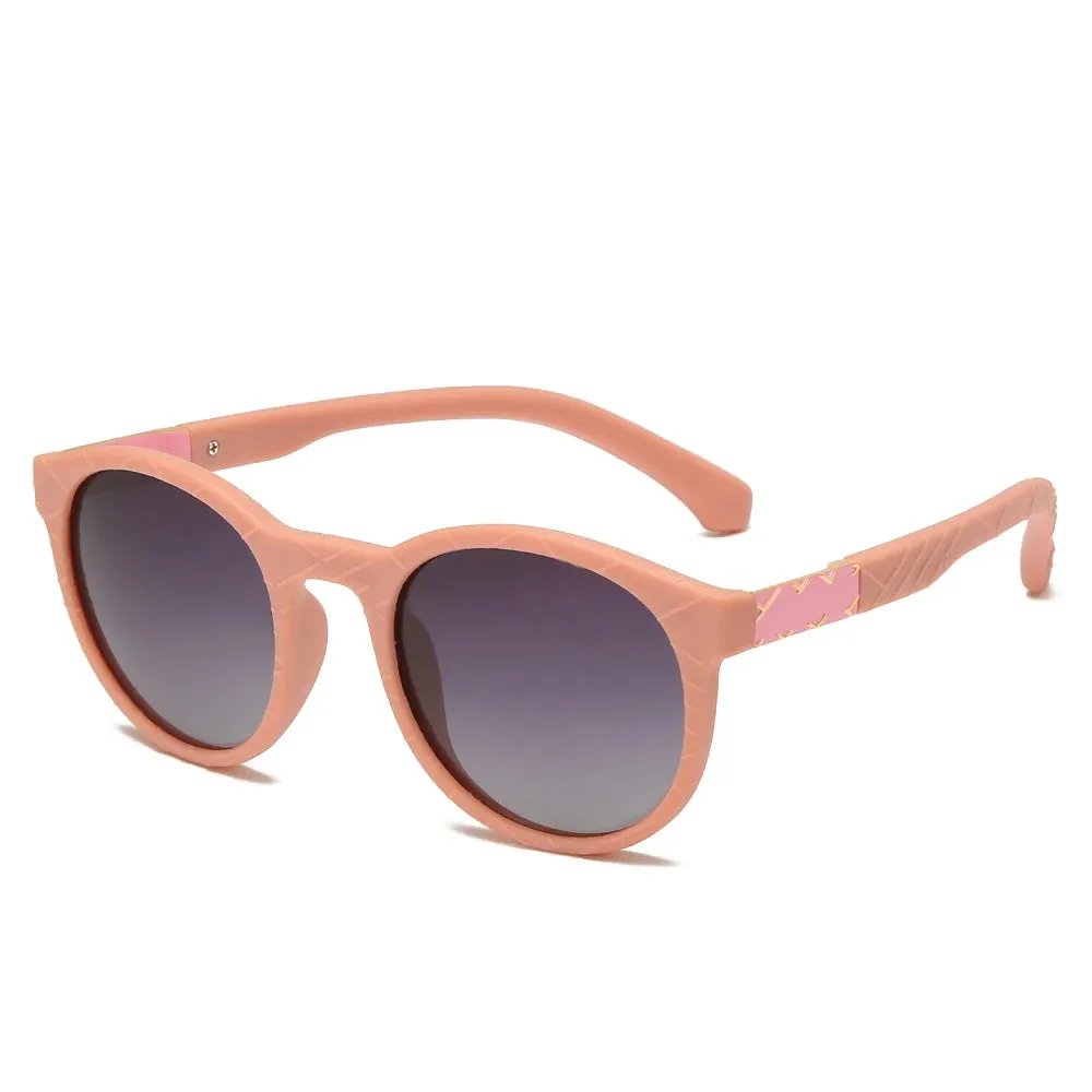 WarBLade Flexible Round Polarized Sunglasses
