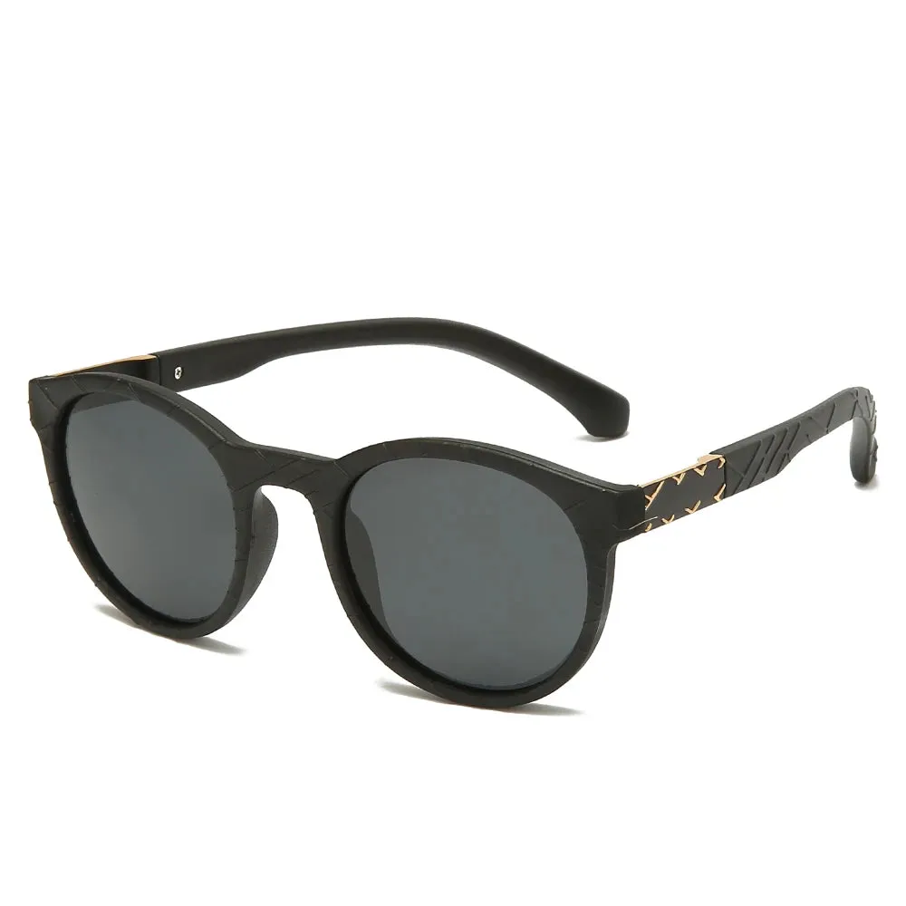 WarBLade Flexible Round Polarized Sunglasses