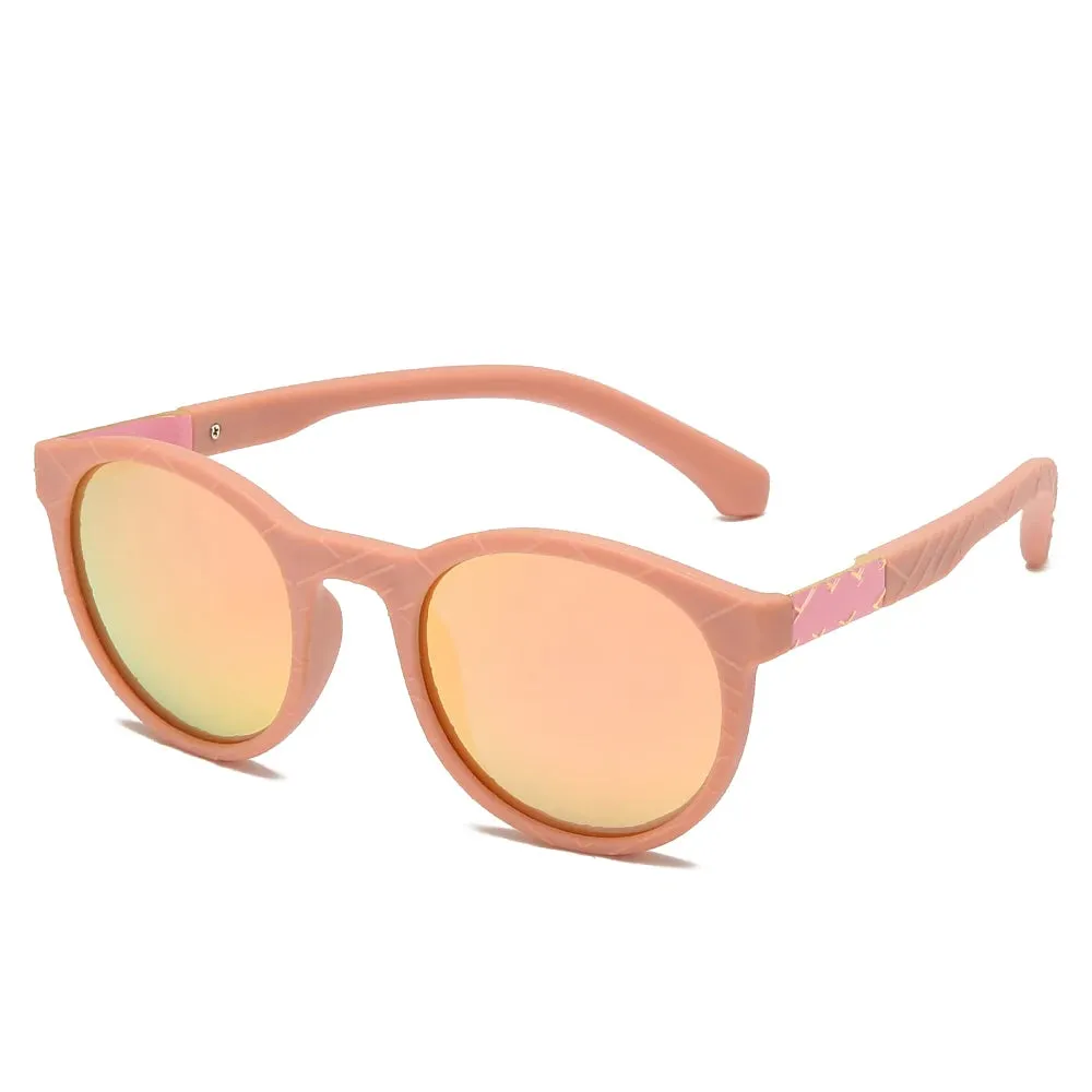 WarBLade Flexible Round Polarized Sunglasses