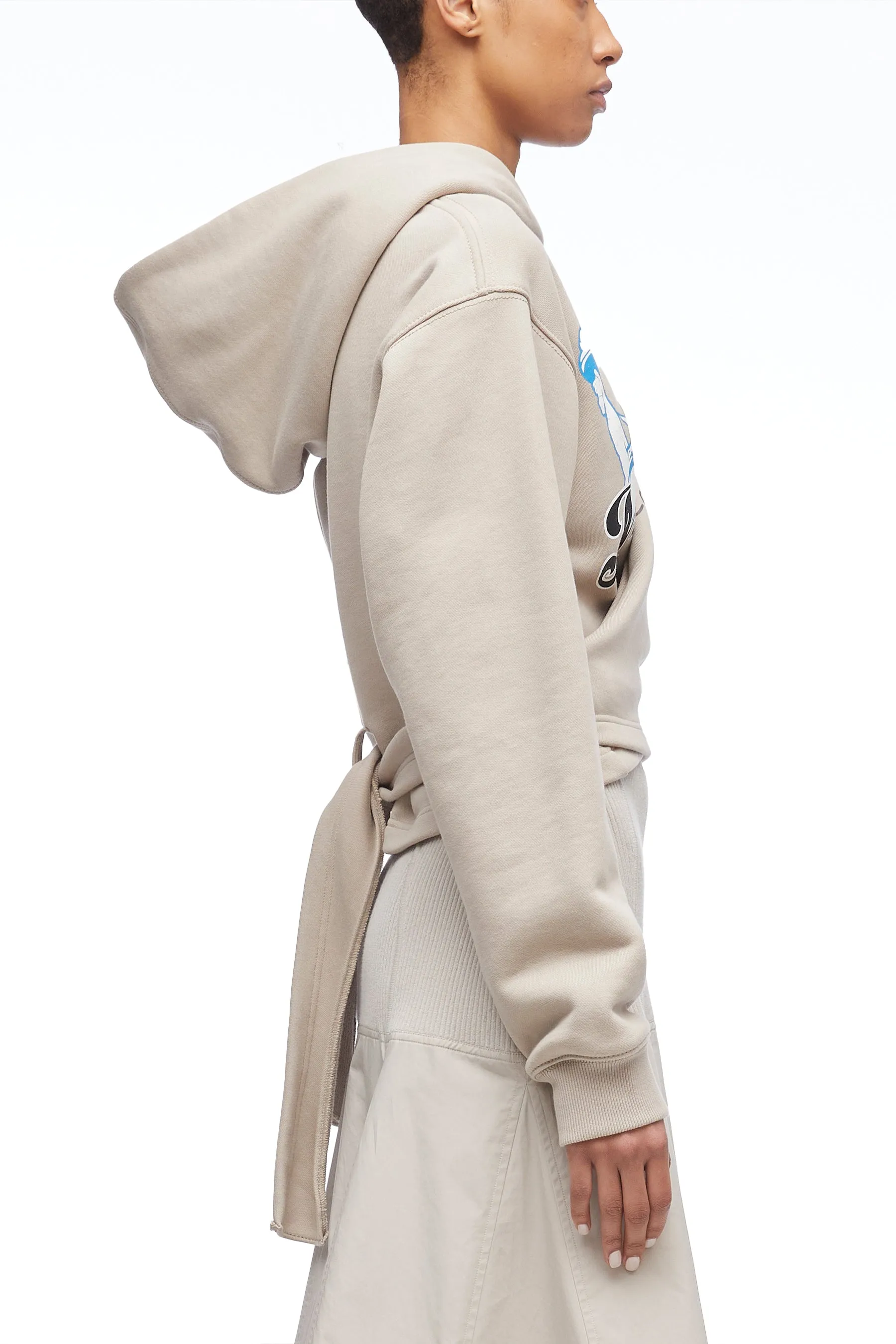 We Are NY Front Wrap Hoodie