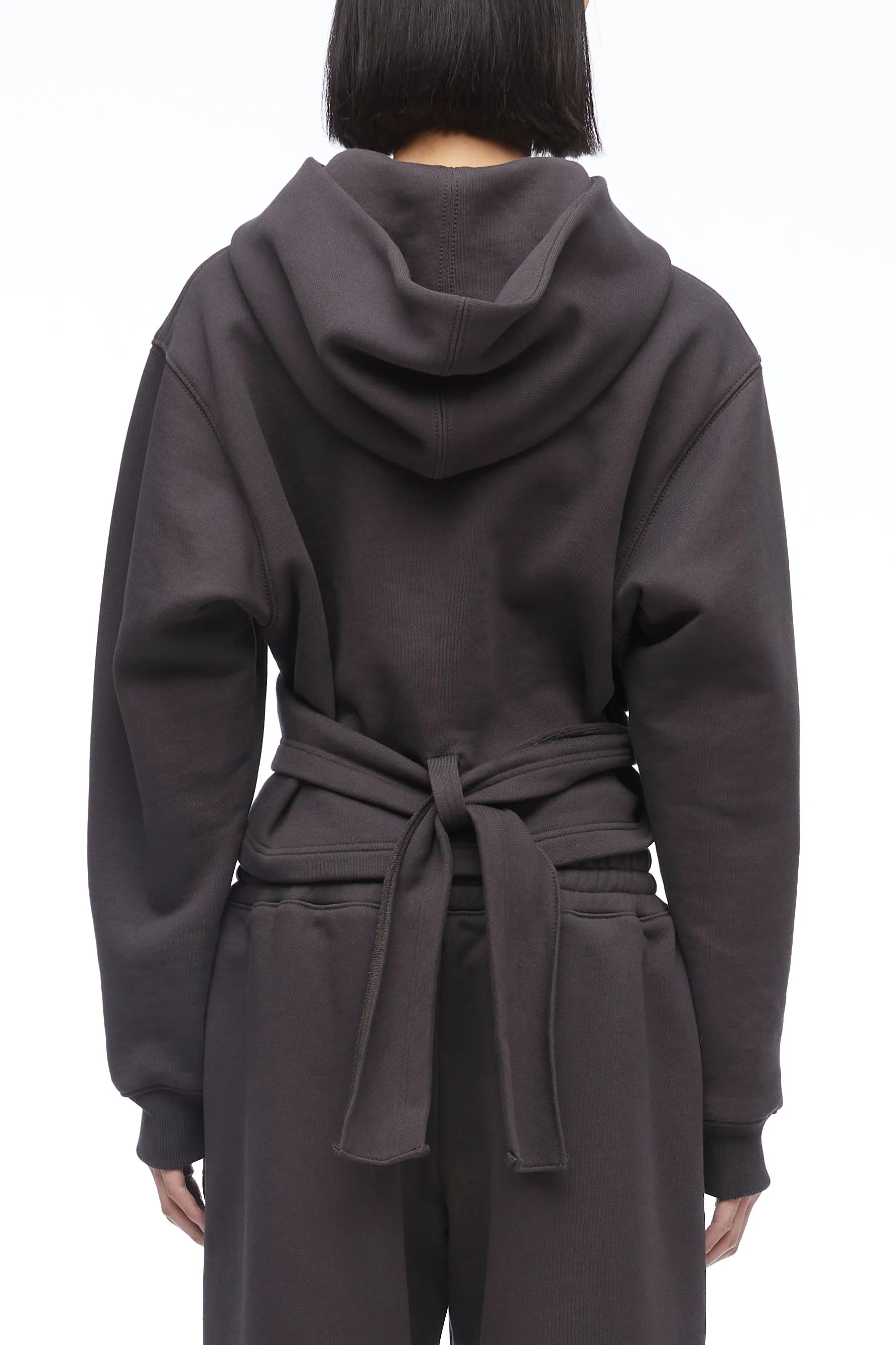 We Are NY Front Wrap Hoodie