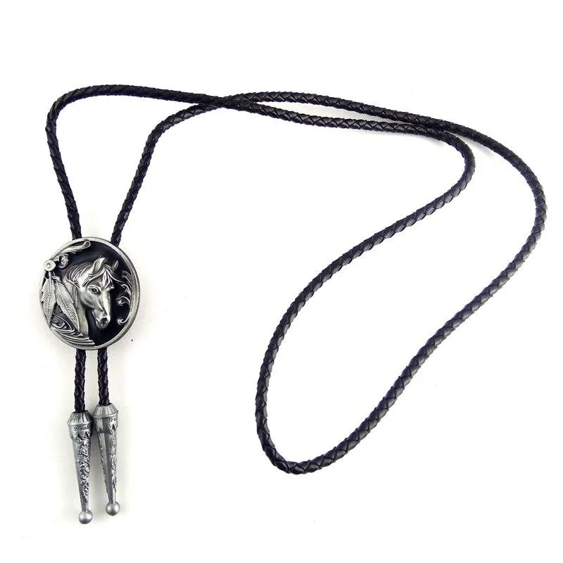 Western Horse Bolo Tie