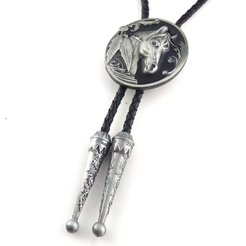 Western Horse Bolo Tie