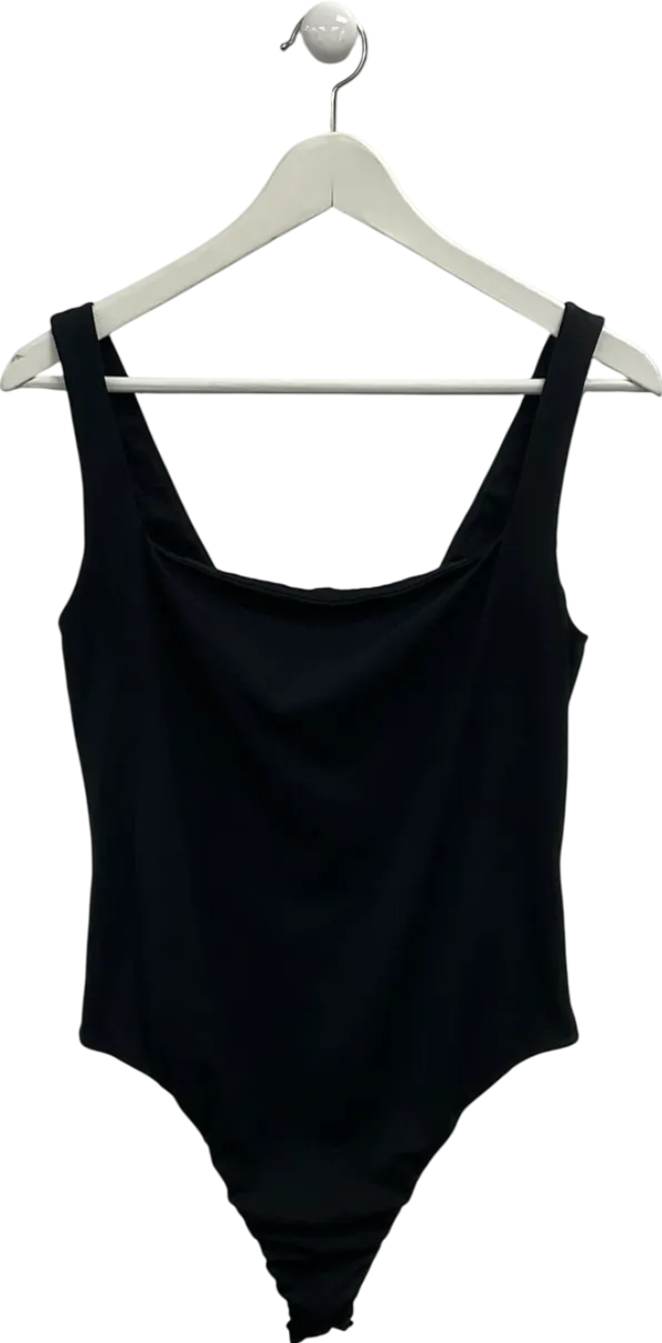 White Fox Black Classic Swinsuit UK L