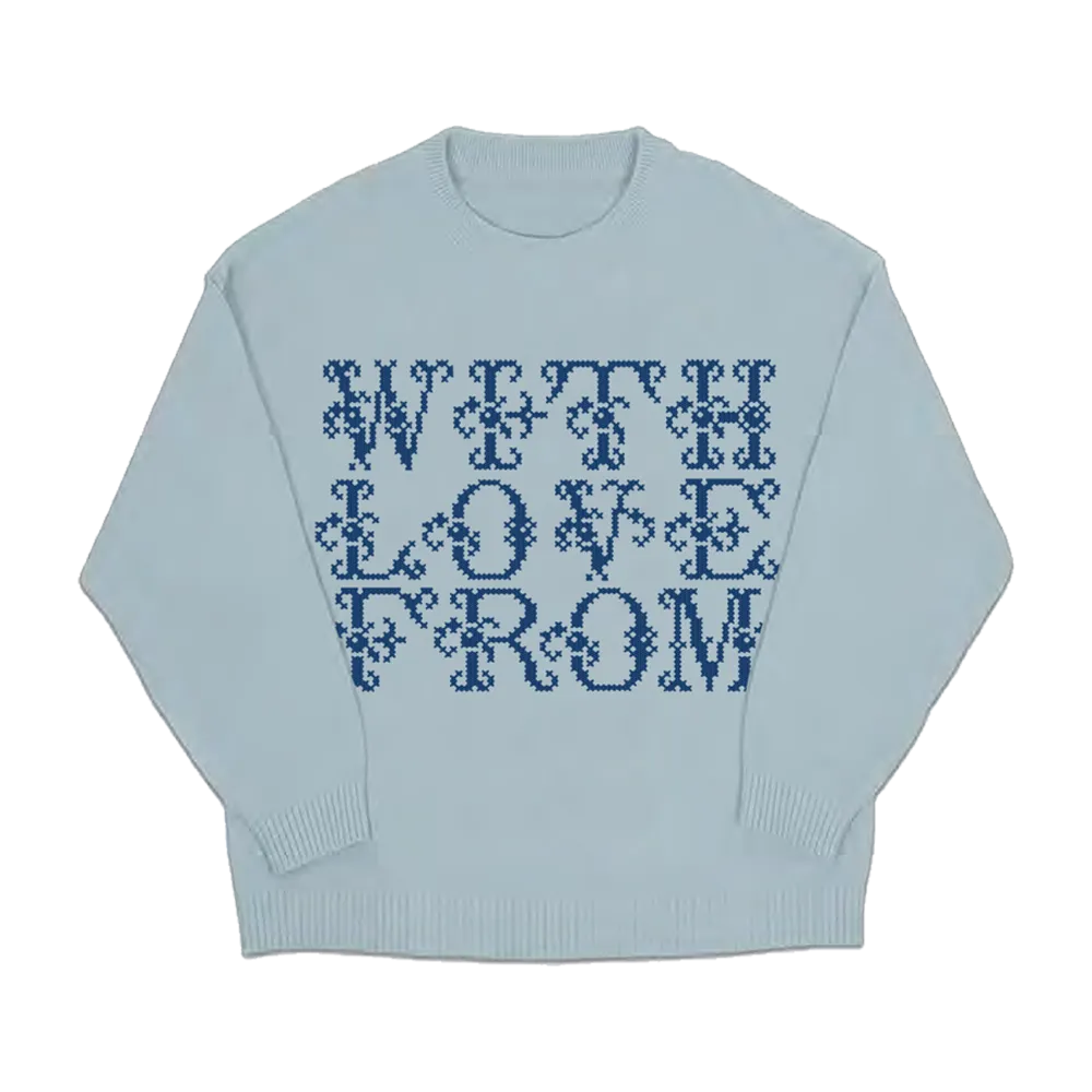 With Love From Custom Knit Sweater