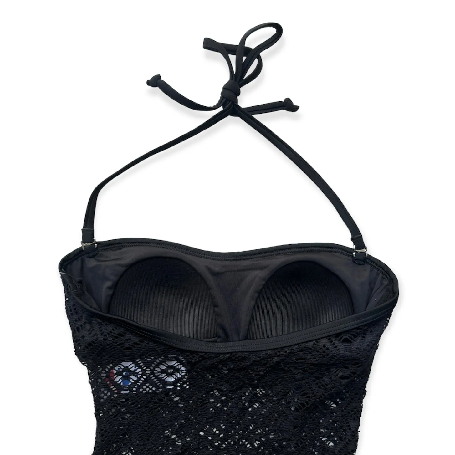 Women's One-Piece Swimsuits Black Lace