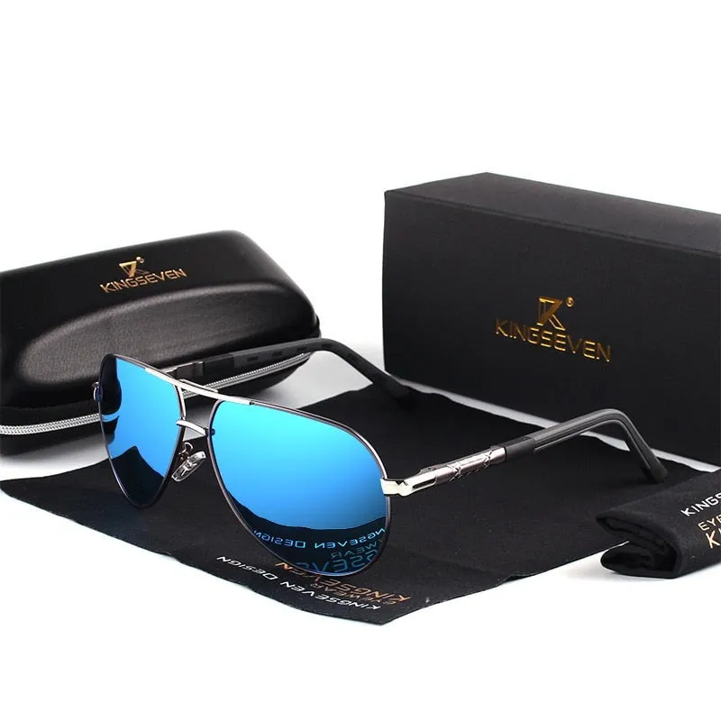 Womens Vintage Aluminum Polarized Sunglasses