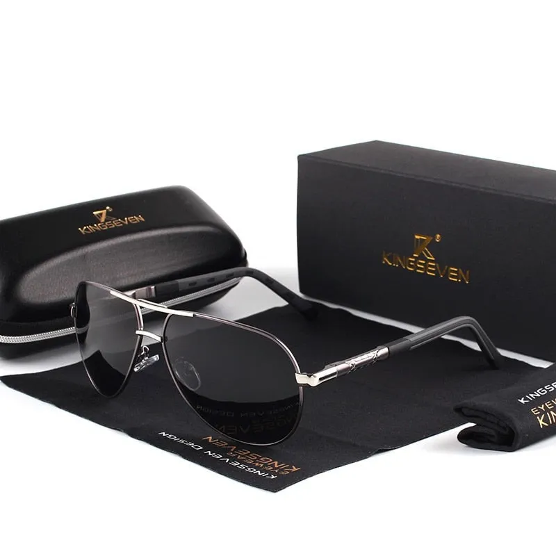 Womens Vintage Aluminum Polarized Sunglasses