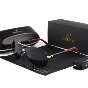 Womens Vintage Aluminum Polarized Sunglasses