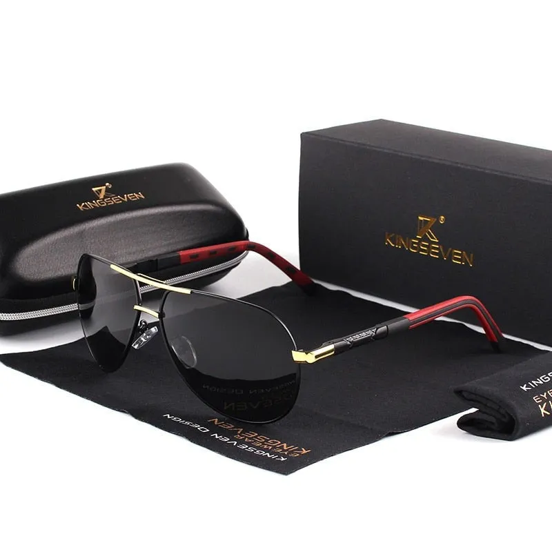 Womens Vintage Aluminum Polarized Sunglasses