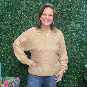 Zander Sweater - Tan