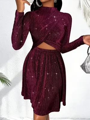 Zeynep | Shimmering A-line dress