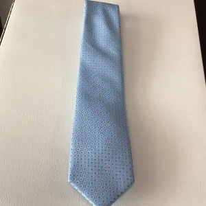Zianetti BlueTan Circle Silk Tie