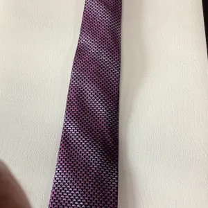 Zianetti Mauve Neat Silk Tie XLong