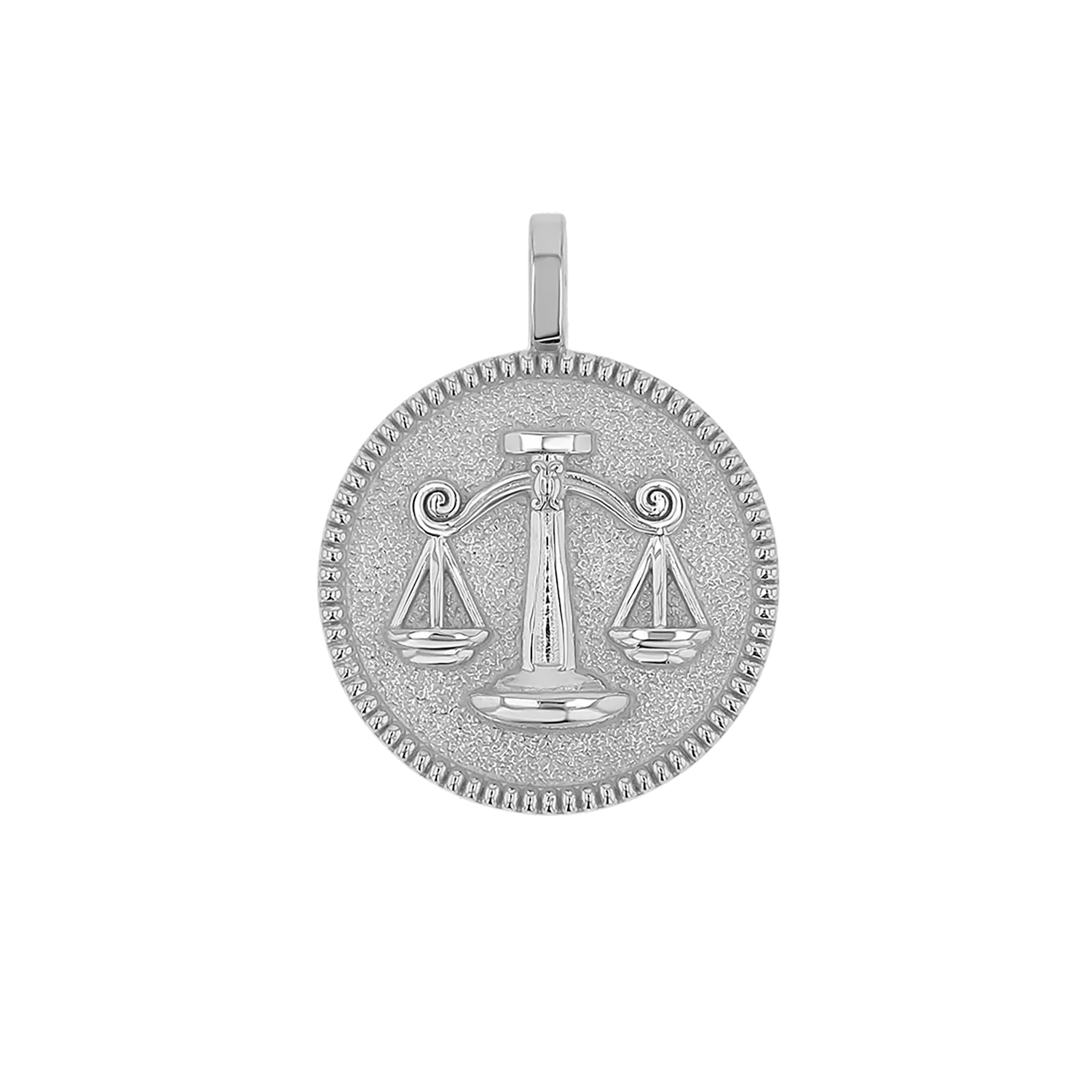 Zodiac Coin Medallion Charm