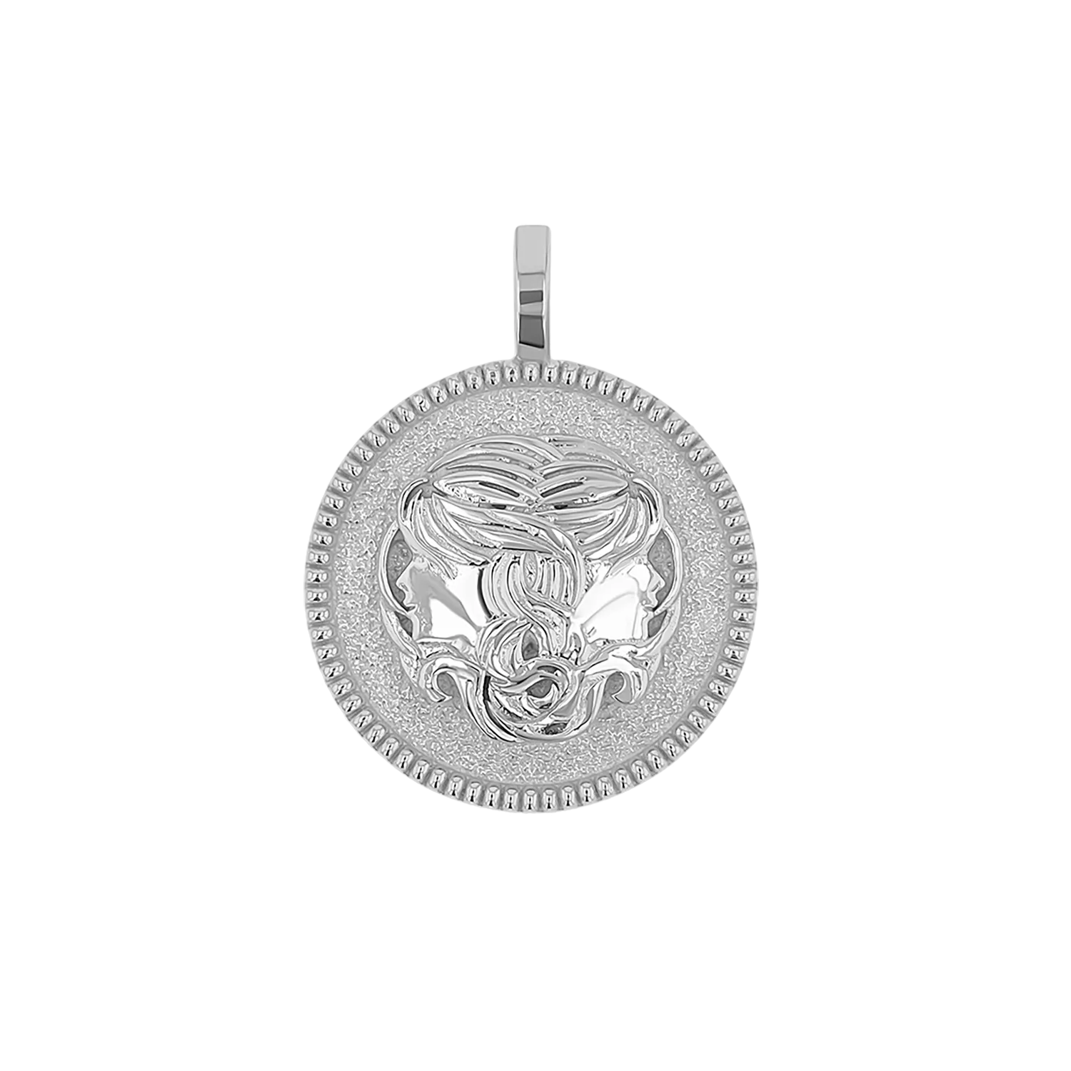 Zodiac Coin Medallion Charm