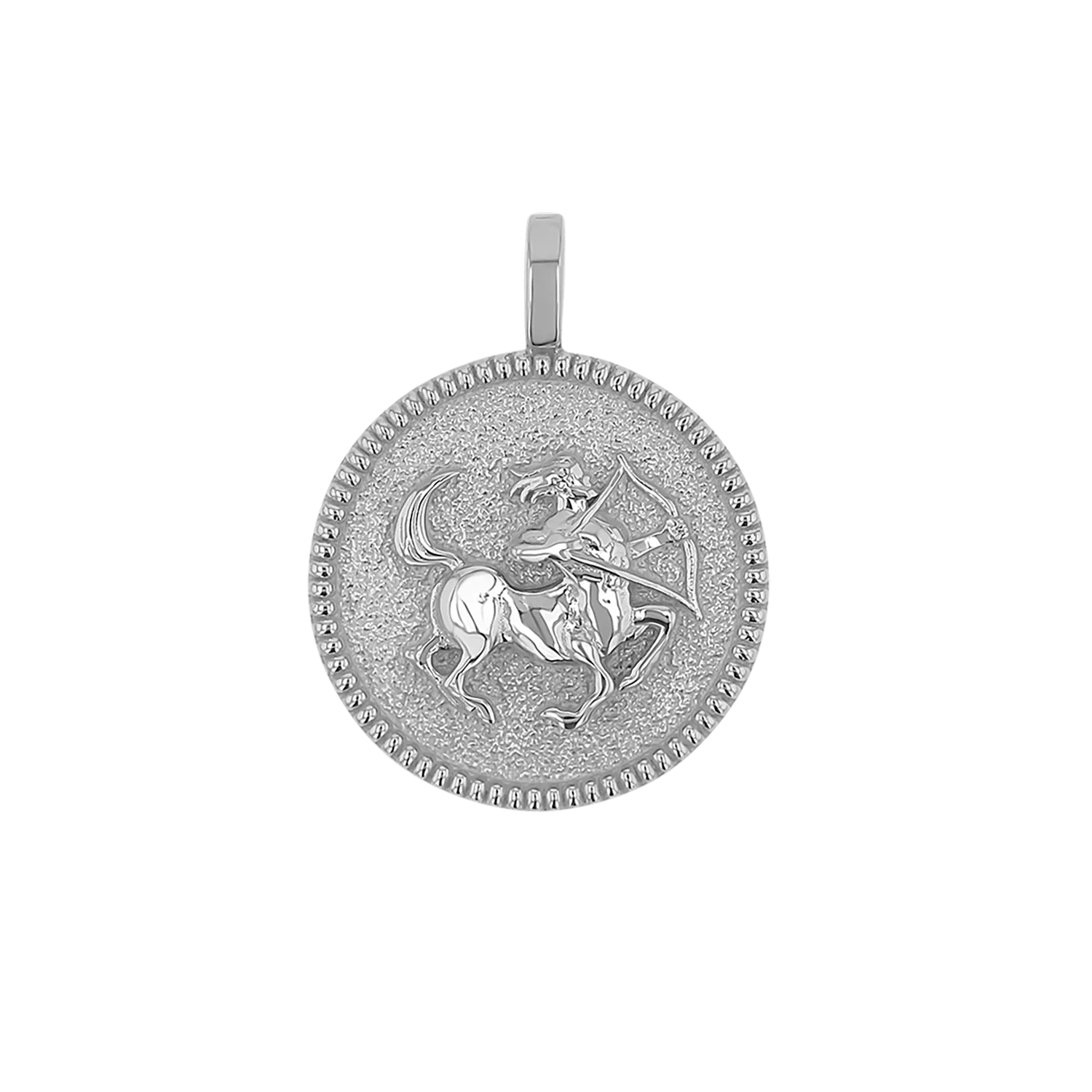 Zodiac Coin Medallion Charm